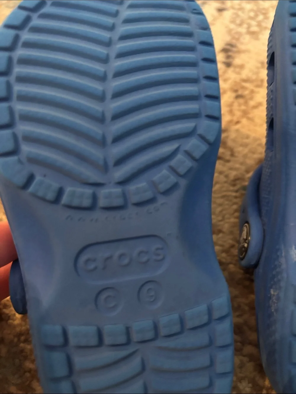 CROCS bright blue